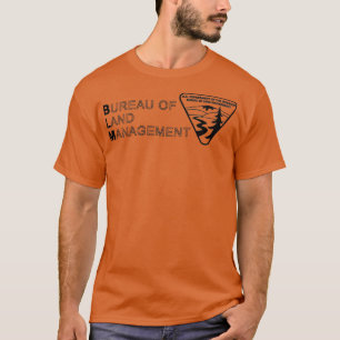 T-shirt Bureau de gestion foncière BLM original Black