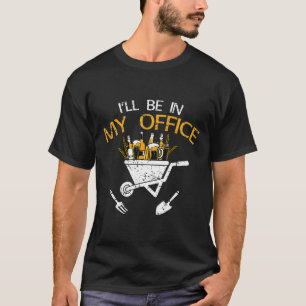 T-shirt Bureau de jardin Blé de bière Boire de bière