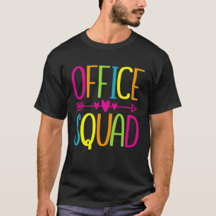 T-shirt Bureau de la femme Bureau de l'escouade Personnel