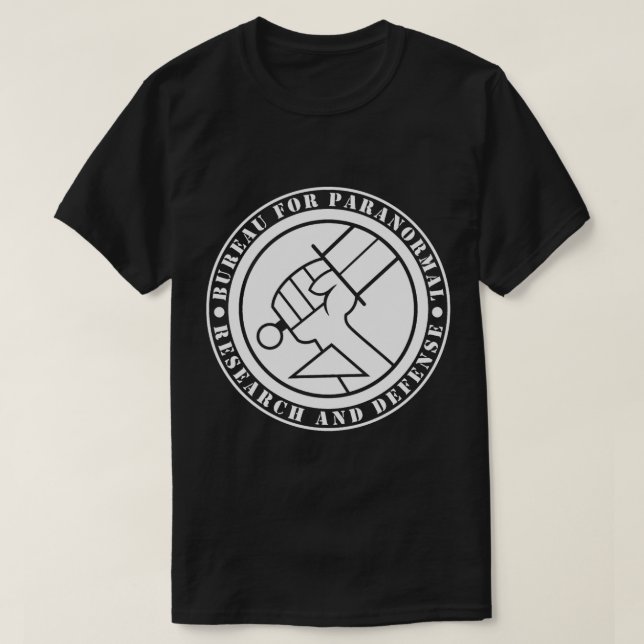 T-shirt Bureau de la recherche paranormale et de la défens (Design devant)