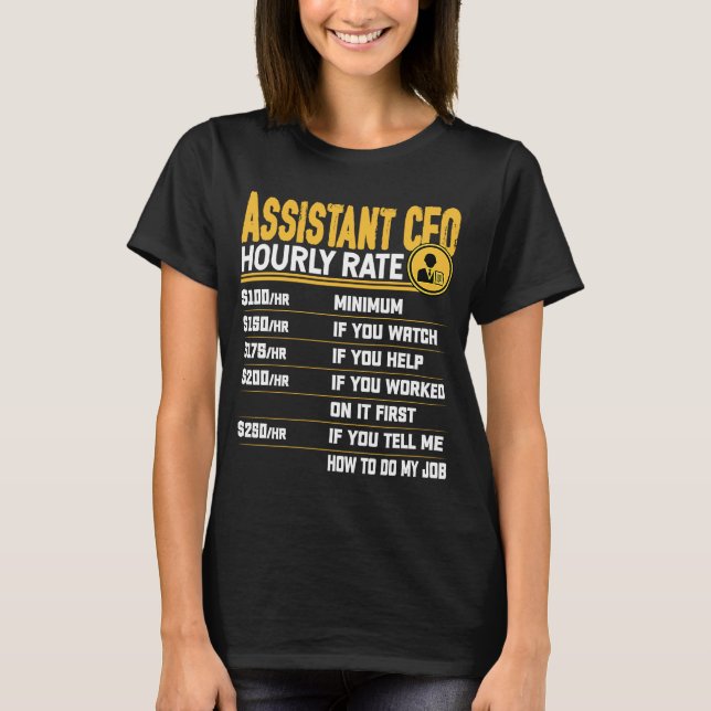 T-shirt Bureau du chef des finances du chef adjoint du ser (Devant)