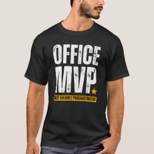 T-shirt Bureau MVP Funny Office Entreprise Coworker Boss