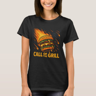T-shirt Burger Astéroïde Appel Du Grill