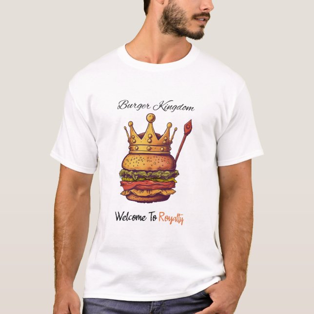 T-shirt Burger Boss Griller Avec Style (Devant)