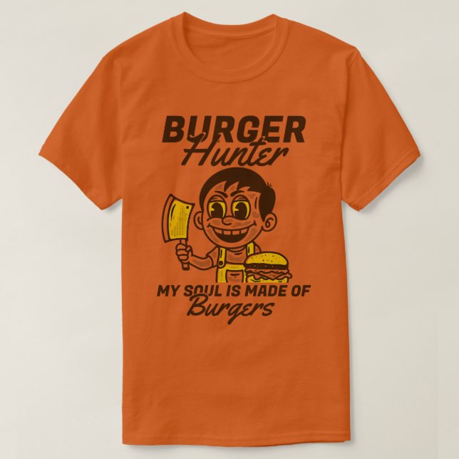 T-shirt Burger Hunter (Design devant)