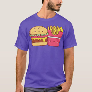 T-shirt Burger mou et frites