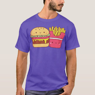 T-shirt Burger mou et frites