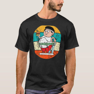 T-shirt Burger régime amincissant Hamburger Cheeseburger V