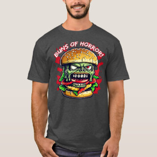 T-shirt Burger Zombie Buns d'horreur