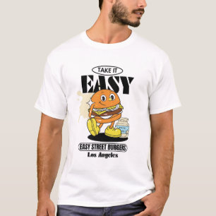 T-shirt Burgers de rue