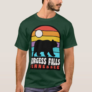 T-shirt Burgess Falls State Park Randonnée Tennessee Bear 