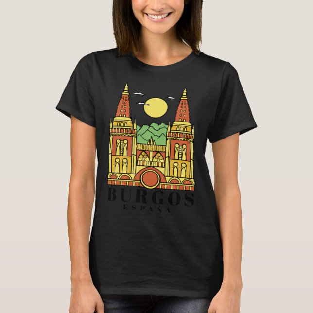 T-shirt Burgos Espana Travel (Devant)