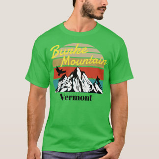 T-shirt Burke Mountain ski Vermont