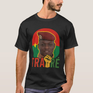 T-shirt Burkina Faso - Bravo Capitaine Ibrahim Traoré _ Th