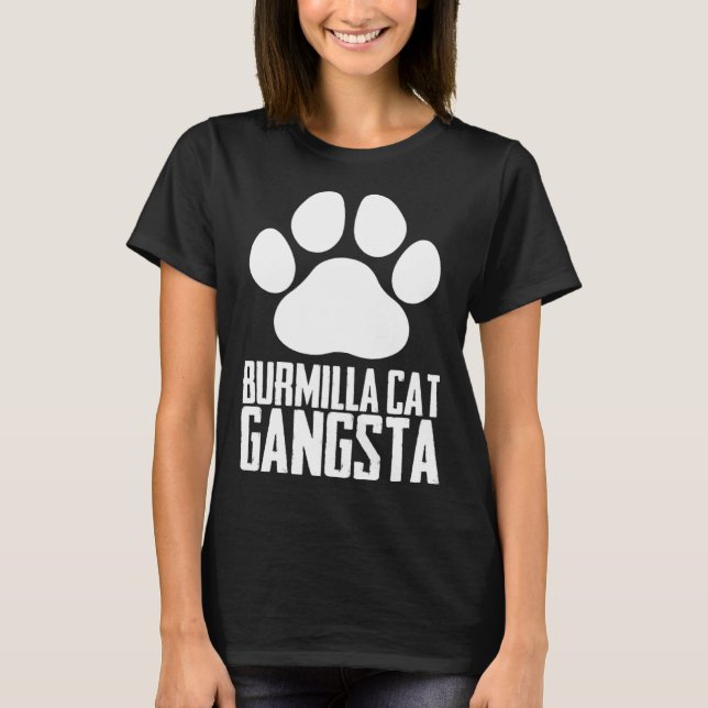 T-shirt Burmilla  Burmilla cat  Burmilla mom  3 (Devant)