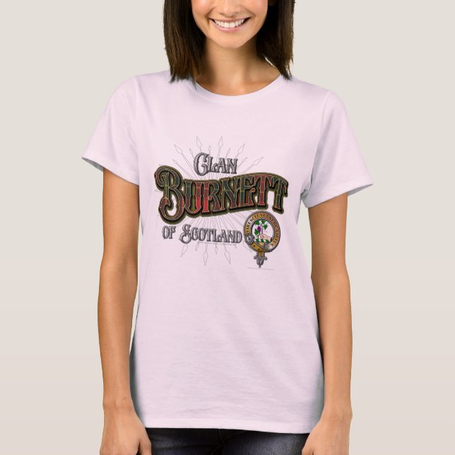 T-shirt Burnett Clan (Devant)