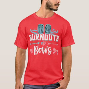 T-shirt Burnouts ou Bows Genre Révéler Baby Party Annonce