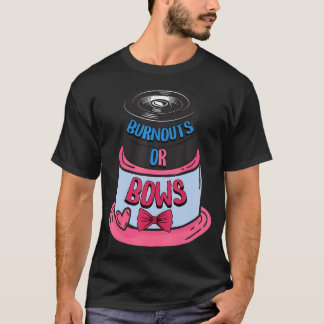T-shirt Burnouts Ou Bows Genre Révéler Baby Party Annonce