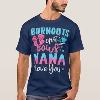 T-shirt Burnouts Ou Bows Nana Vous Aime Genre Révéler Gran