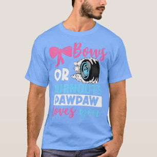 T-shirt Burnouts ou Bows Pawpaw vous aime Genre Révéler pa