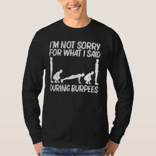 T-shirt Burpee Cool Pour Hommes Femmes Fitness Entraînemen
