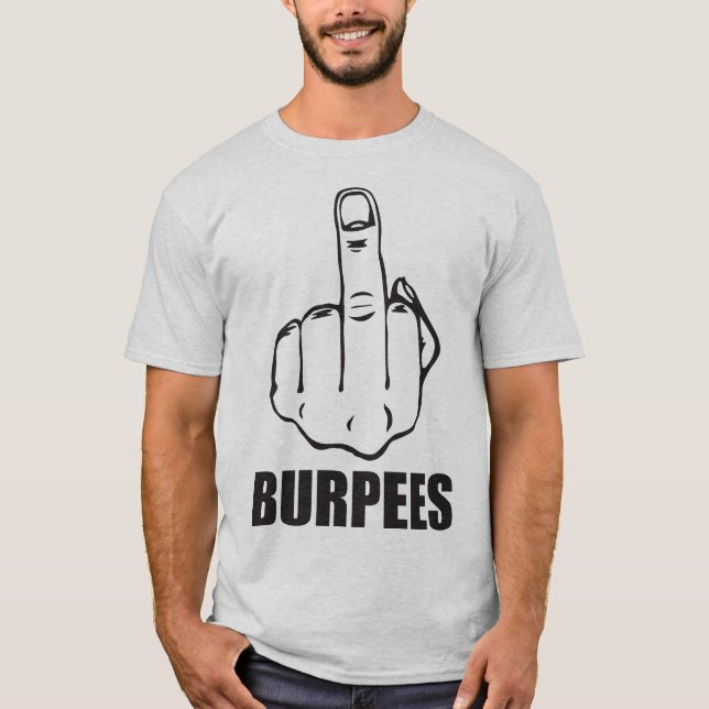 T-shirt BURPEES - Drôle entraînement de nouveauté (Devant)