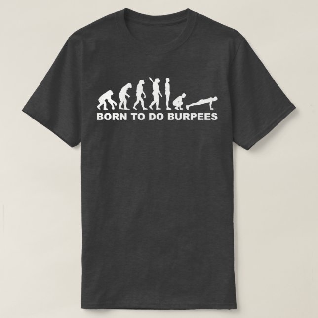 T-shirt Burpees évolution 2 (Design devant)