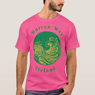 T-shirt Burren Way Irlande Trails Dingle Way Beara Way Ran