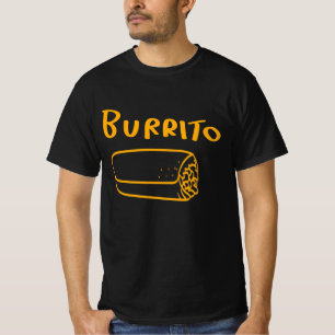 T-shirt Burrito Taco Taquito