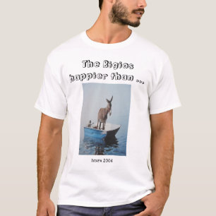 T-shirt Burro-bigio