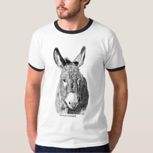 T-shirt Burro sauvage