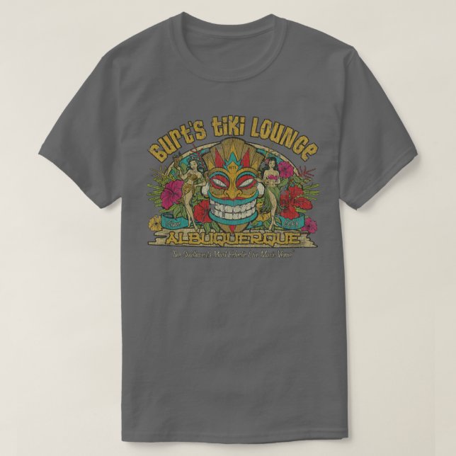 T-shirt Burts Tiki Lounge (Design devant)