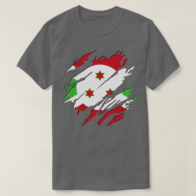 T-shirt Burundi Toujours (Design devant)