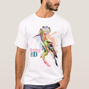 T-shirt Burung HUD Pop art