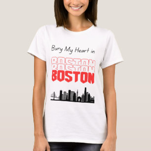 T-shirt Bury My Heart à Boston