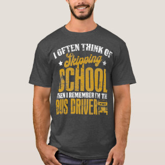 T-shirt Bus du conducteur de bus 6