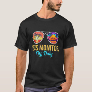 T-shirt Bus Moniteur Hors Service Lunettes de soleil Palm 