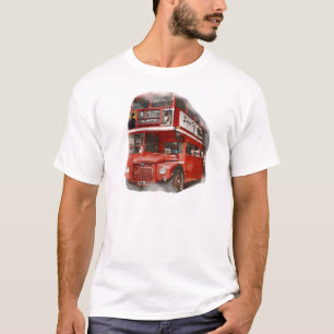 T-shirt Bus Old Red London