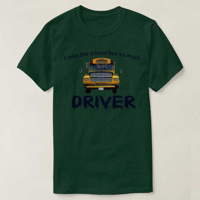 T-shirt Bus scolaire 38 (Design devant)