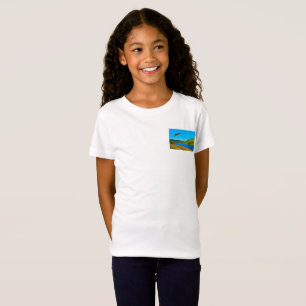 T-Shirt Buse commune en vol au-dessus du réservoir de Lady