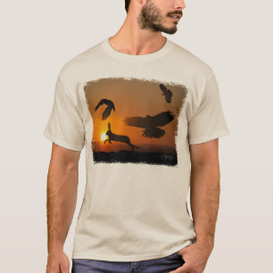 T-shirt Buse de Harris à la chasse