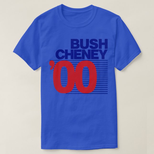 T-SHIRT BUSH CHENEY 00 (Design devant)