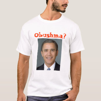 T-shirt Bush-obama, Obushma ?