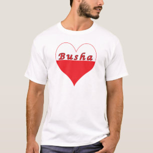 T-shirt Busha Coeur polonais
