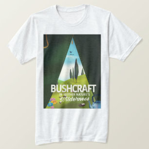 T-shirt Bushcraft 'Visitez la nature mère' désert