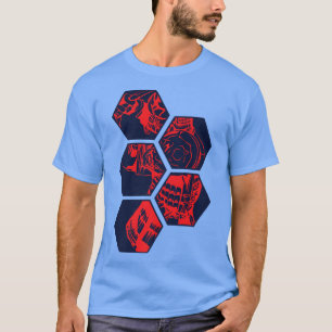 T-shirt Bushido Code Samurai Japonais Guerrier Kanji 