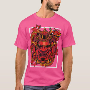 T-shirt Bushido Fan Samurai Calligraphie japonaise Vintage