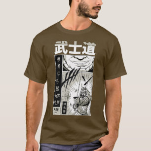 T-shirt Bushido Samurai Japonais esthéticiennes Manga