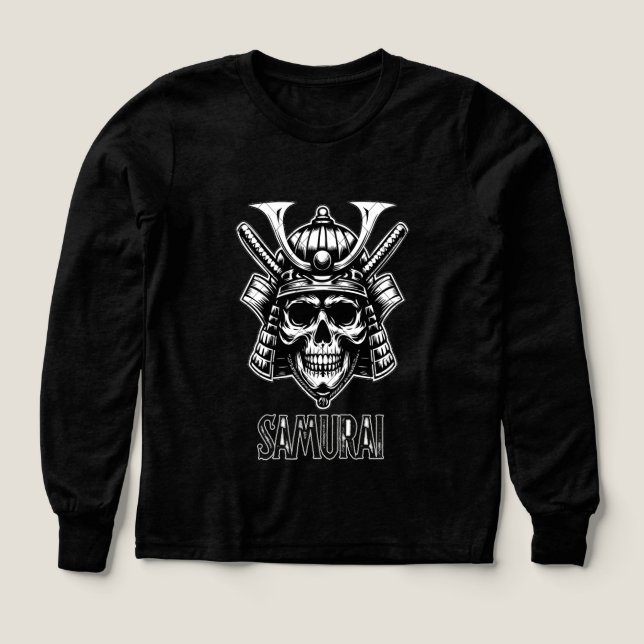 T-Shirt Bushido Spirit – Samurai Graphic  (Design Vorderseite)