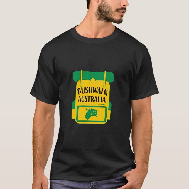 T-shirt Bushwalk Australie (Devant)